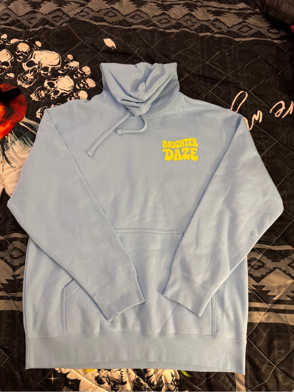 Light Blue Hoodie - Brand